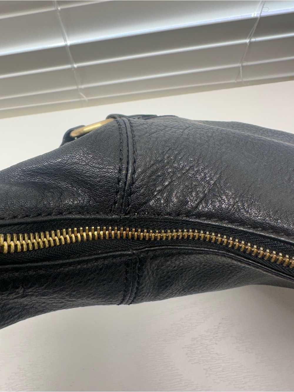 Michael Kors Astor Pebbled Leather Hobo Shoulder Bag Y2K - Picture 8 of 12